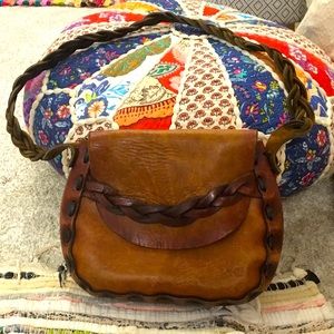 Vintage 1970s leather bag